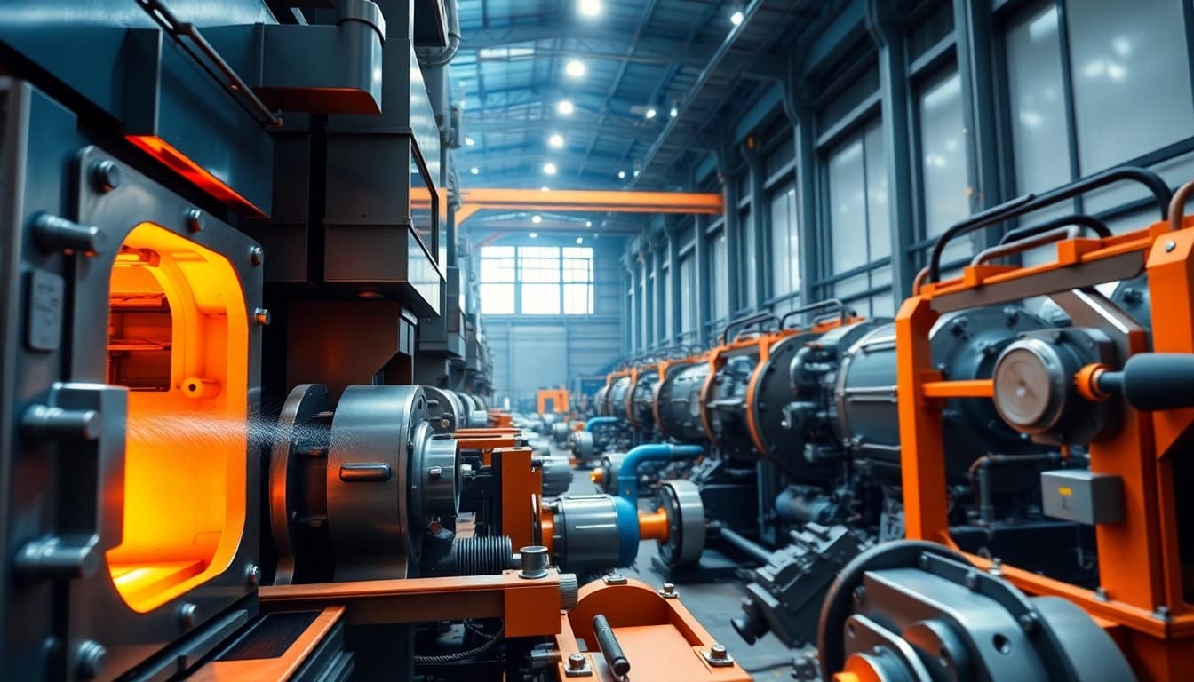 Diecaster Malaysia showcasing modern diecasting machinery in action