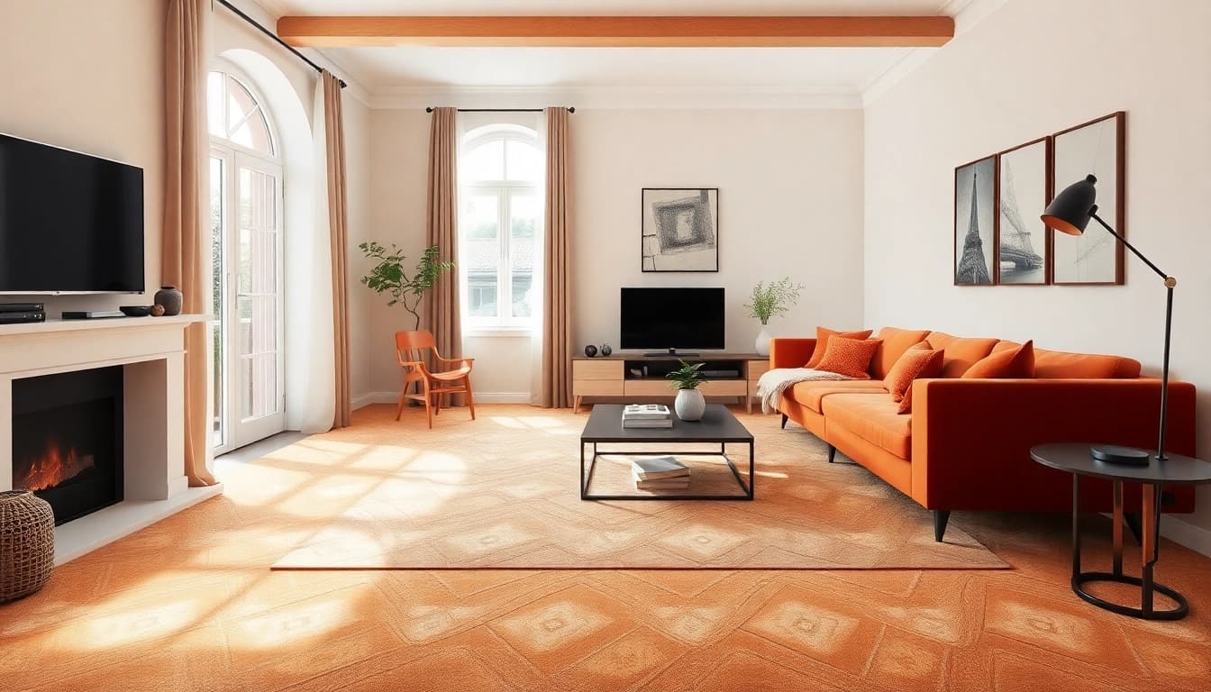 Enhance your space with beautiful Tappeti a Milano that add warmth and style to your living room.