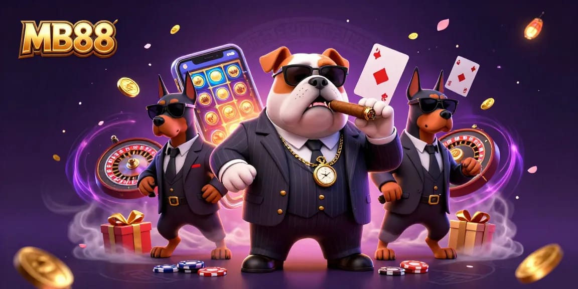 MB88 tạo ra bài chơi sòng bạc sôi động với chó bulldog mafia và những người bảo vệ