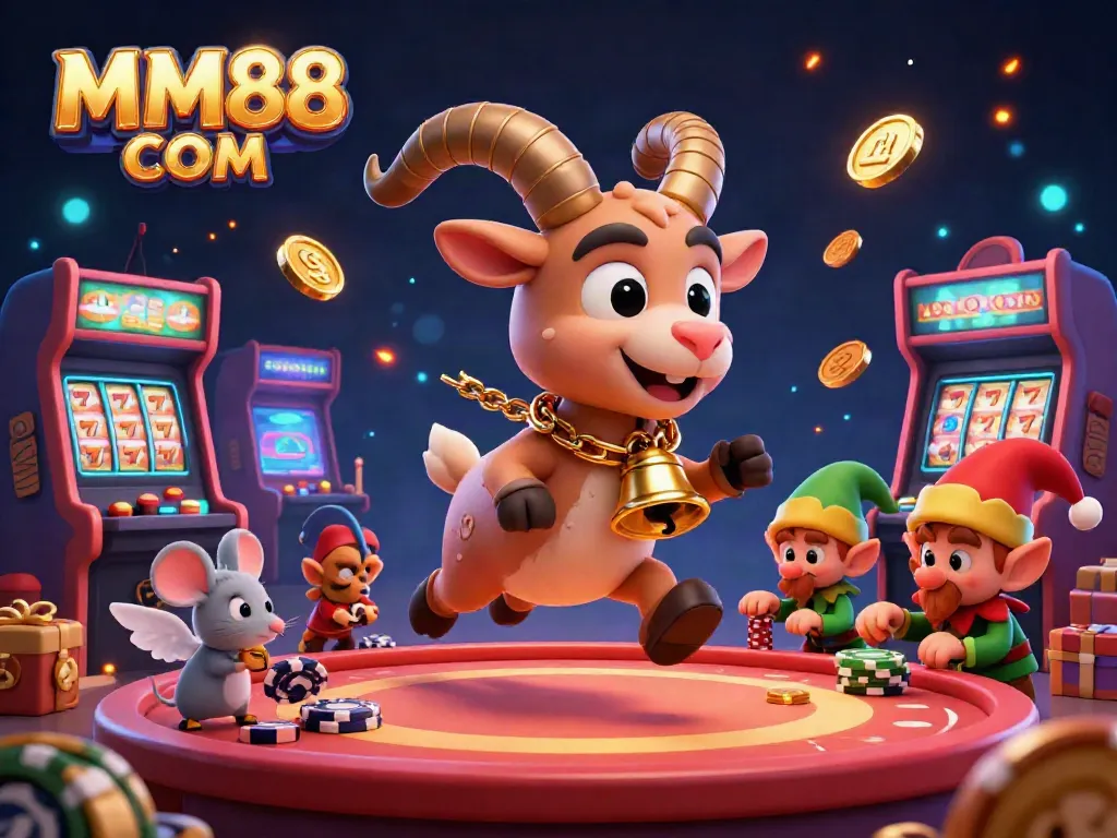 Engage with MM88 COM at the festive casino scene filled with excitement and gaming delights.