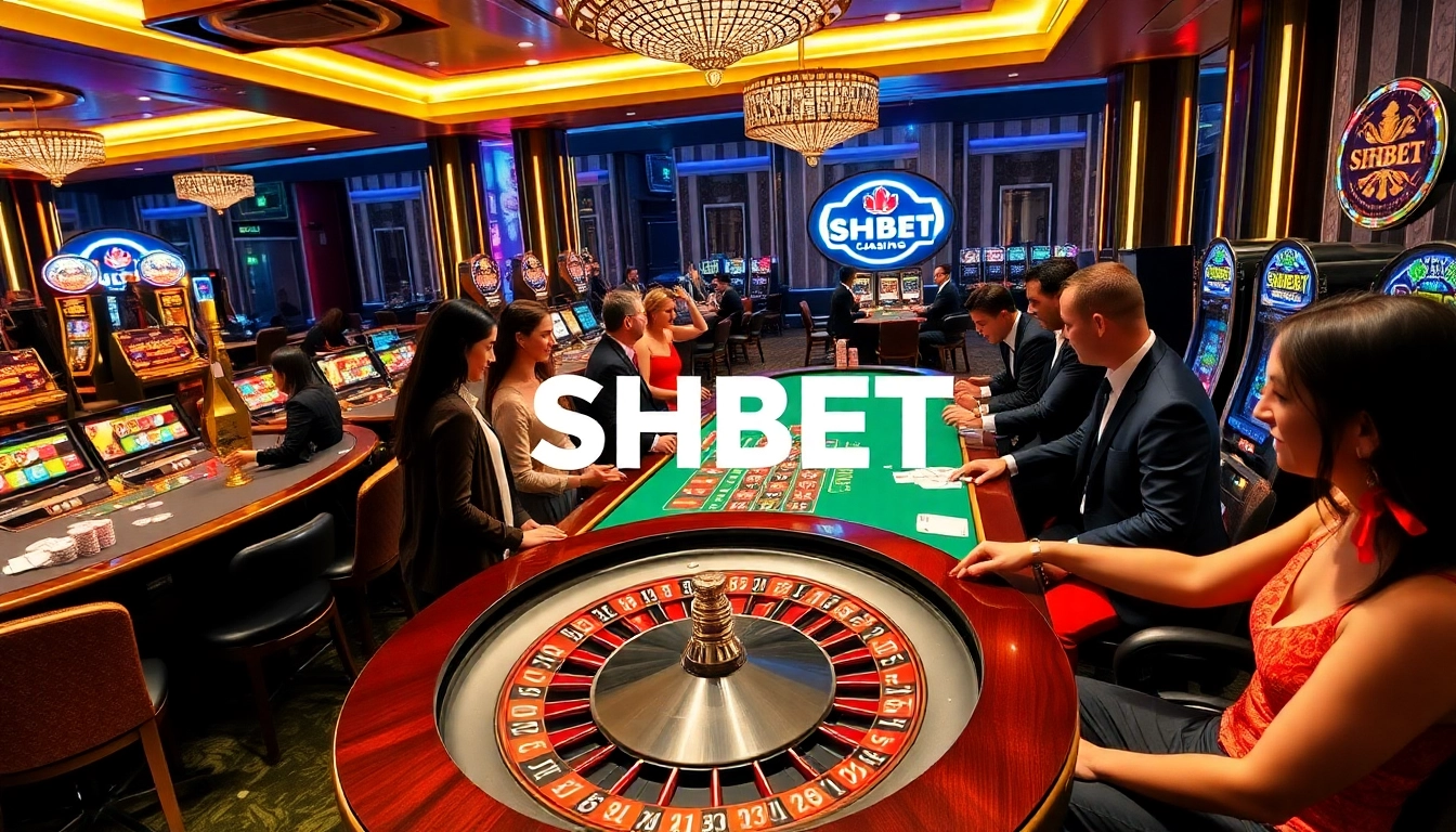 Experience thrilling gameplay at SHBET casino with exciting table games and slot machines.