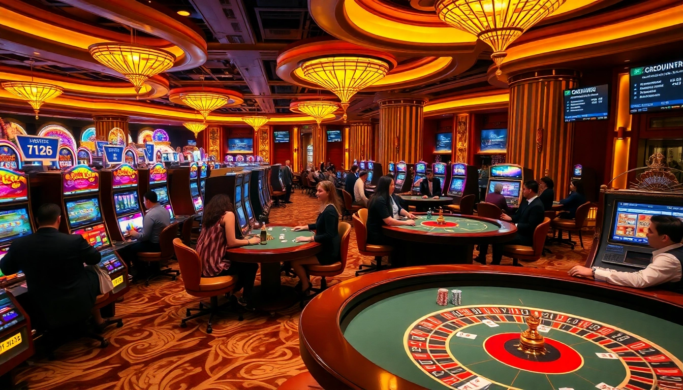 Experience gaming thrills at https://kjc.marketing/ with vibrant slots and professional dealers in a lively casino.