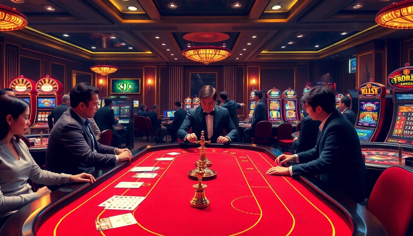 KJC online casino turbocharges gaming with exciting tables and stunning visuals.