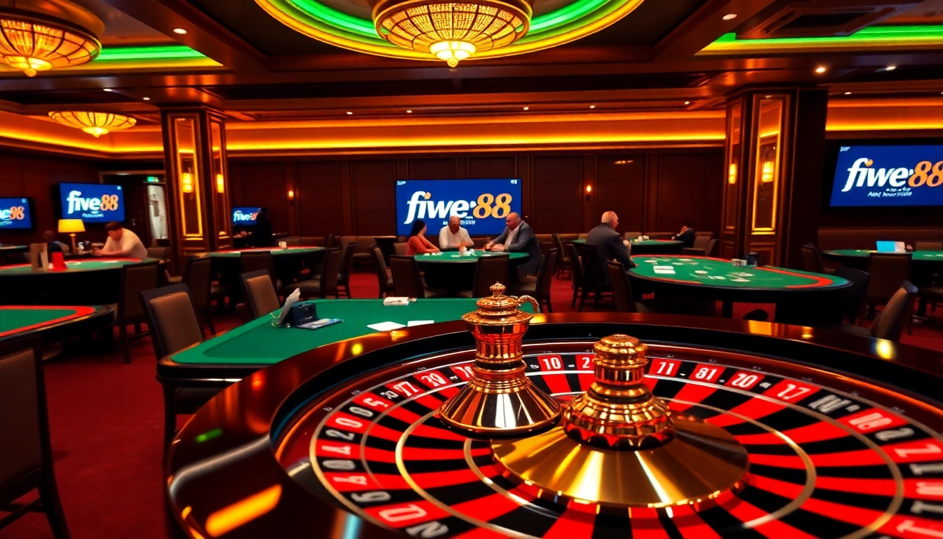 Experience the excitement of five88 đăng nhập with thrilling casino action and vibrant gaming atmosphere.