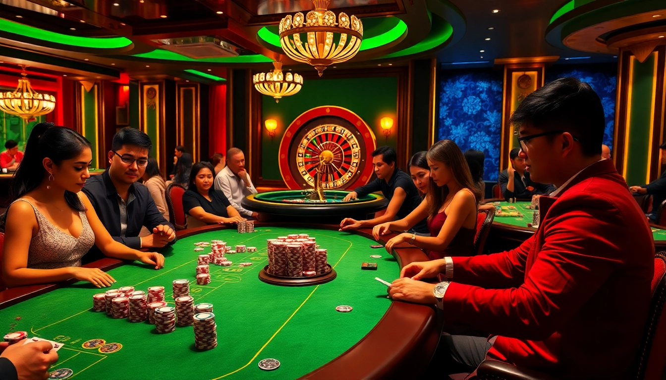 Experience thrilling casino gaming action at https://rr88.se.net/ with vibrant tables and intense players.