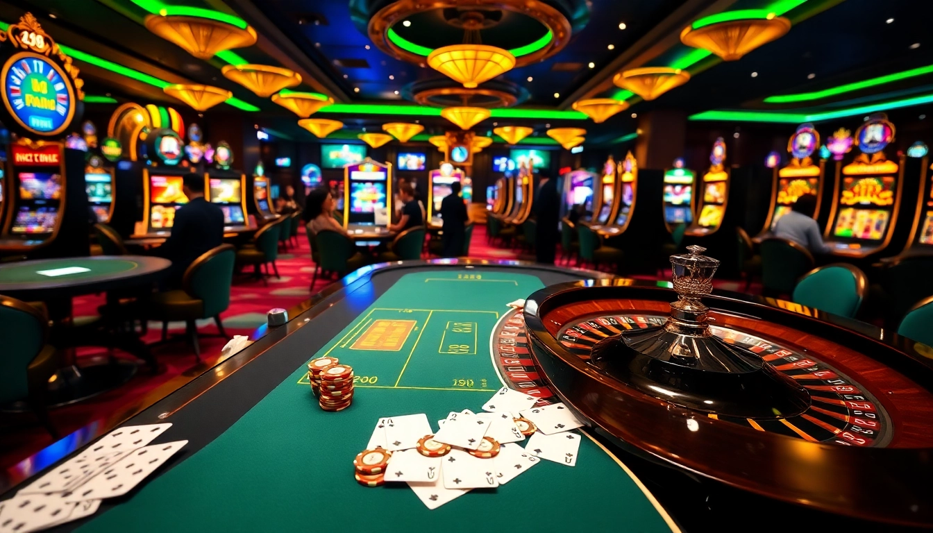 Experience thrilling roulette gameplay at rr88 with vibrant casino visuals and poker chips.