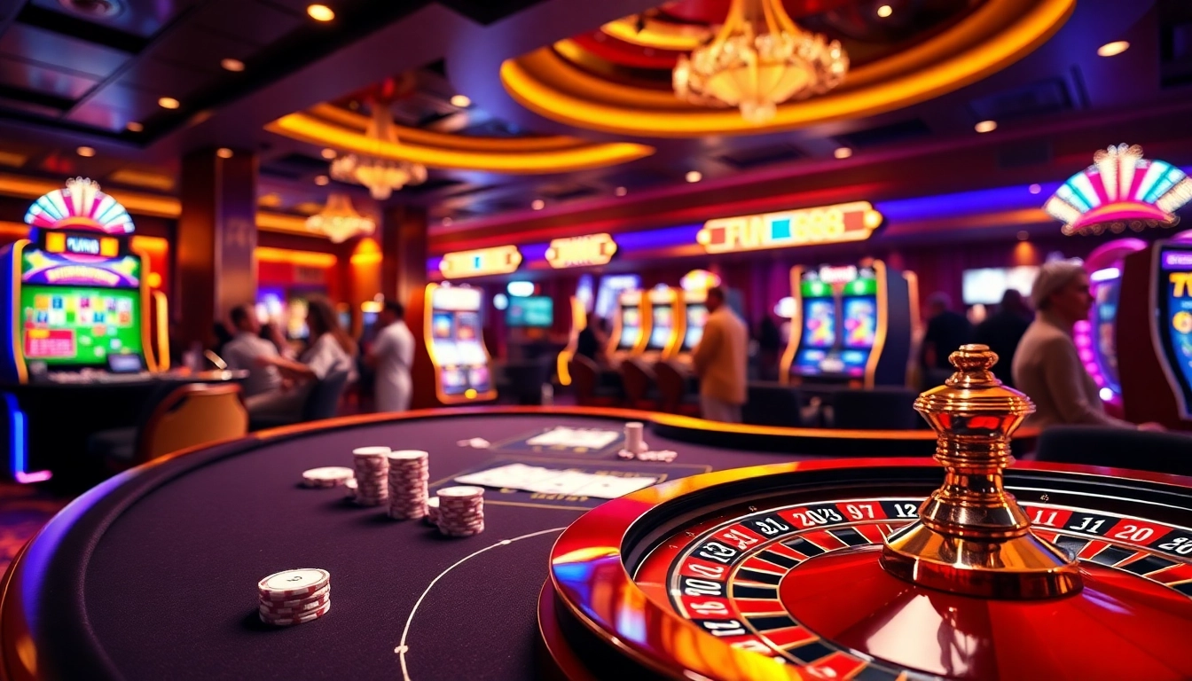 Experience the thrill of Fun88 with vibrant casino games and an exciting atmosphere.