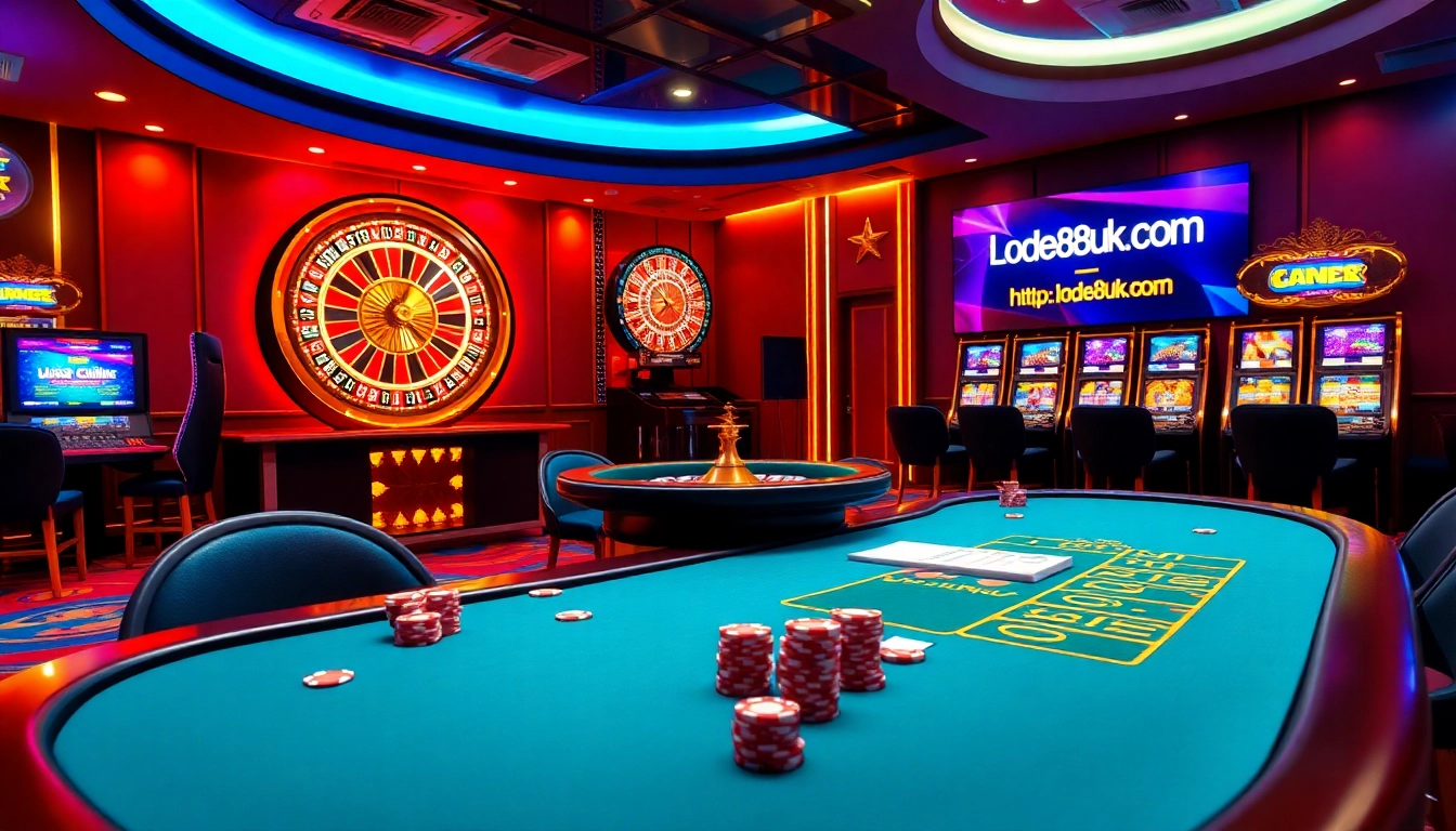 Experience the excitement at https://lode88uk.com/ with engaging poker tables and vibrant casino elements that drive winning strategies.