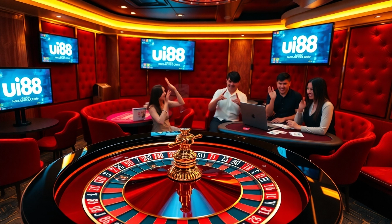 Experience the excitement of uu88 with vibrant roulette and dynamic casino gameplay.