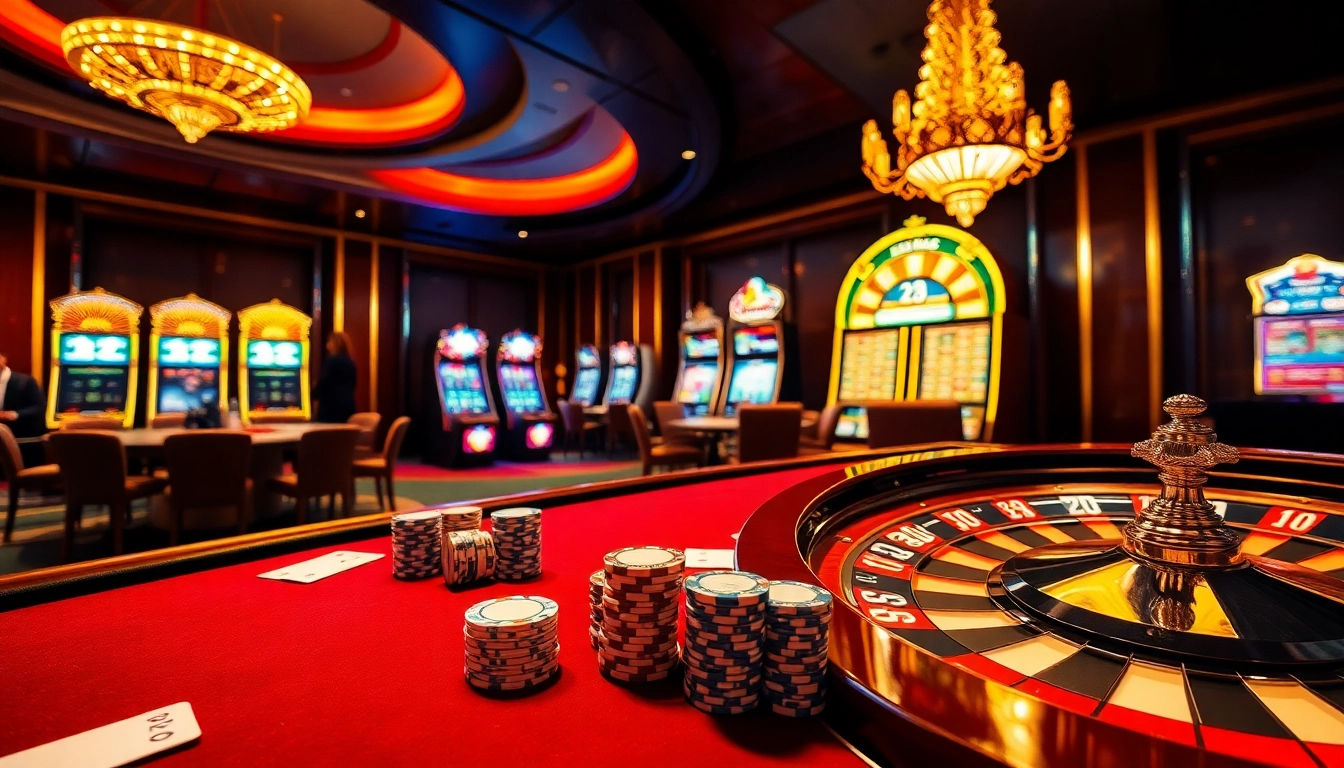 Experience high-stakes gaming action with 32win's luxurious casino atmosphere.