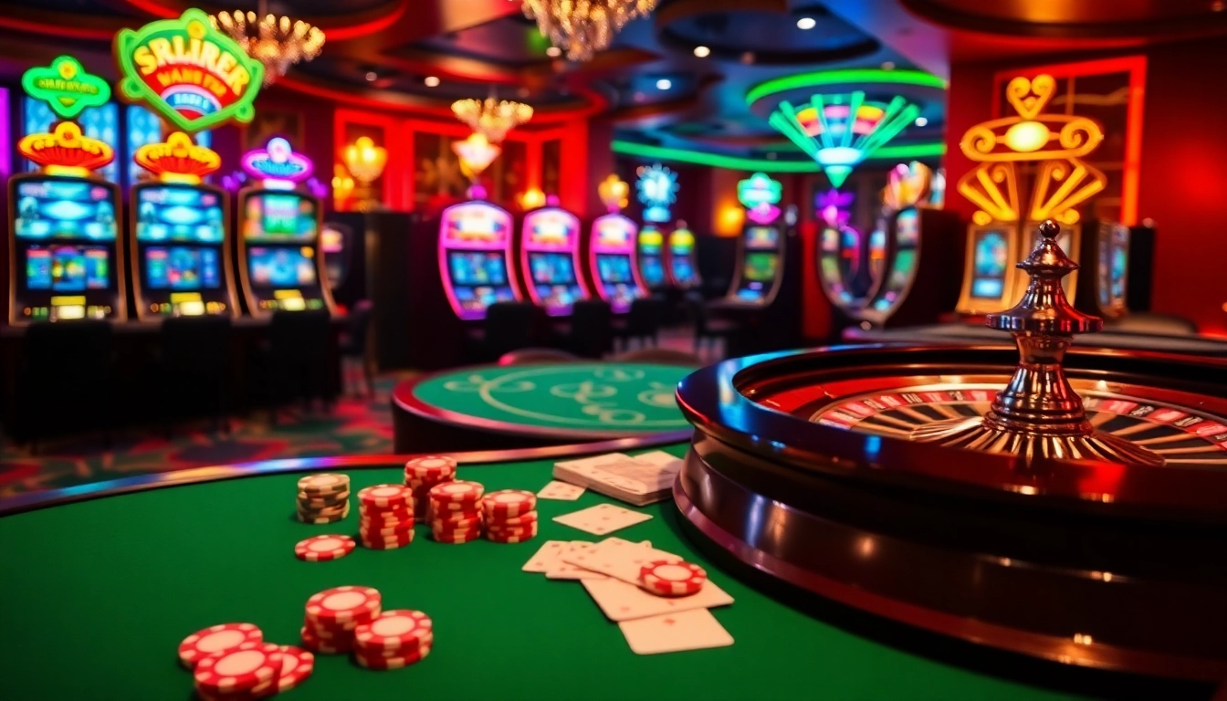 Experience the excitement of casino gaming with 79 win at luxury poker tables and vibrant slot machines.