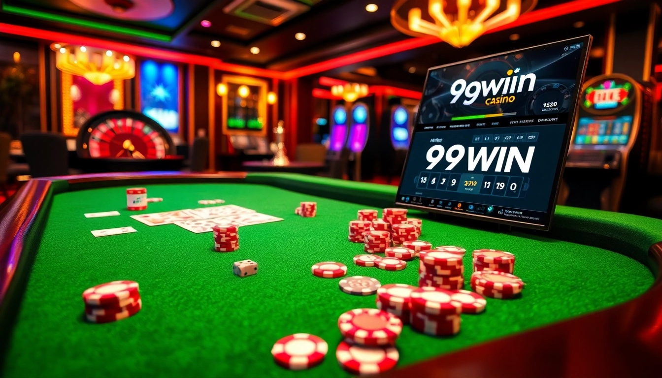 Play poker at an exciting table loaded with chips featured on https://99wincasino.com/.