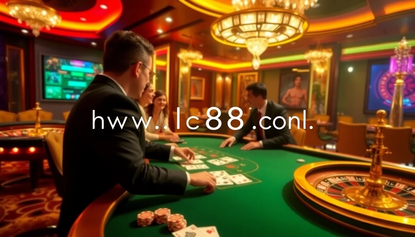 Experience excitement at https://lc88.onl/ with a live casino poker game featuring professional dealers and vibrant atmosphere.