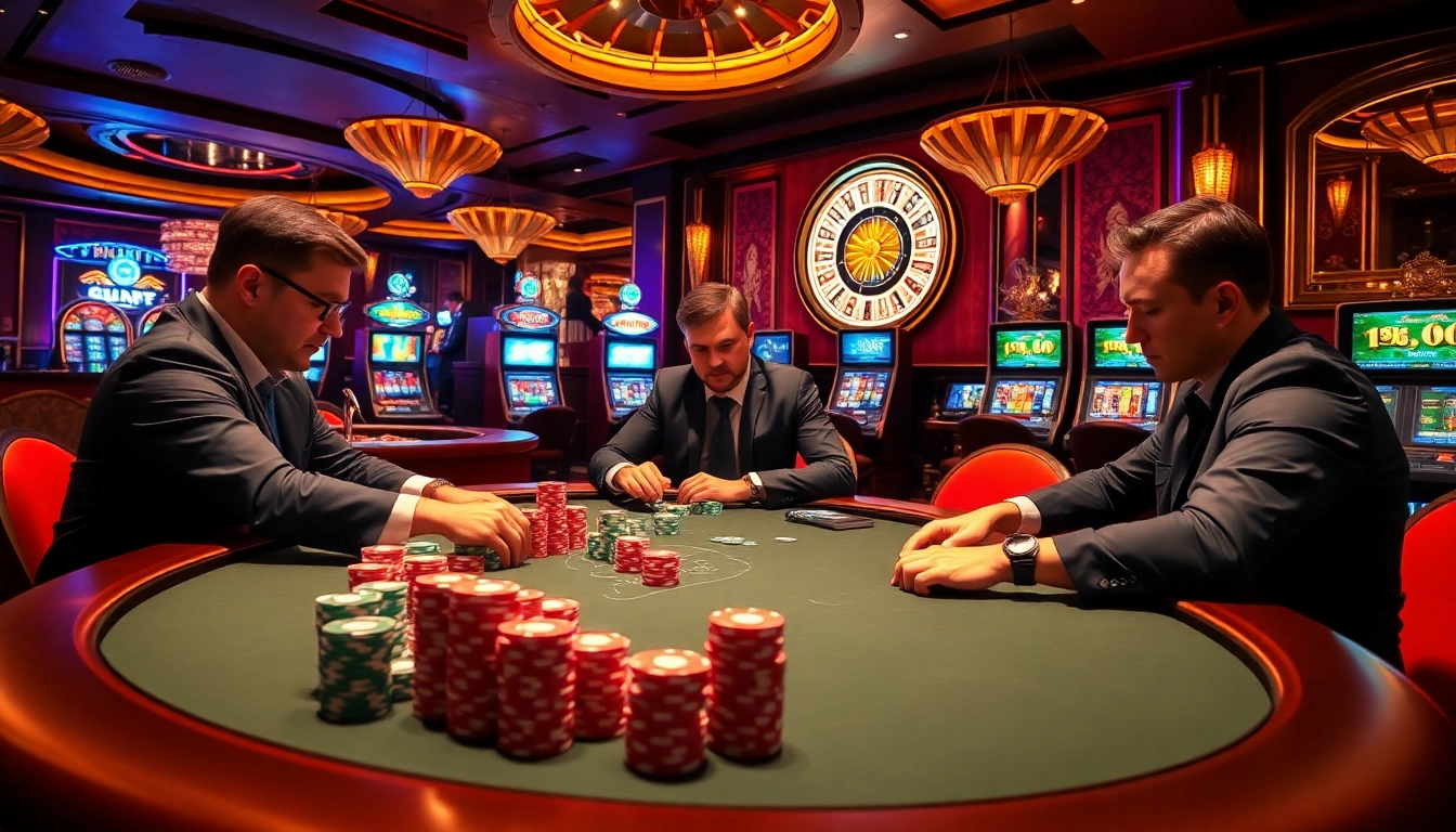 Experience thrilling gameplay at https://jun88pl.com/ with vibrant casino visuals and engaging poker action.