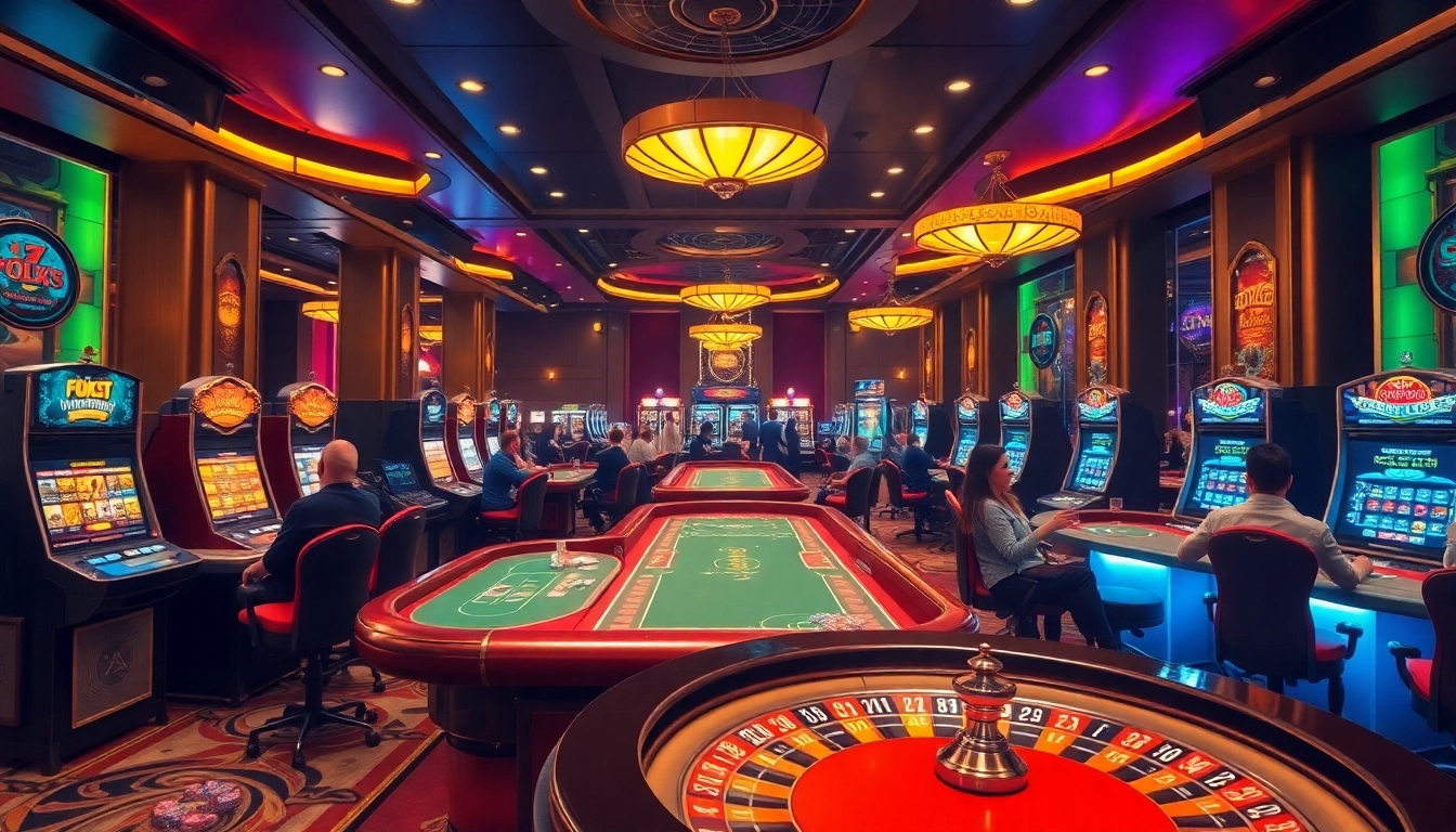Players enjoying thrilling games at the professional casino environment of https://top10nhacai.gg/.