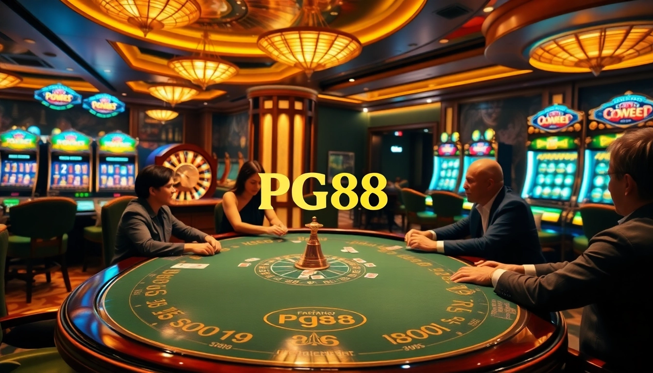 Experience thrilling gaming at PG88 Casino with engaging card games and luxurious ambiance.