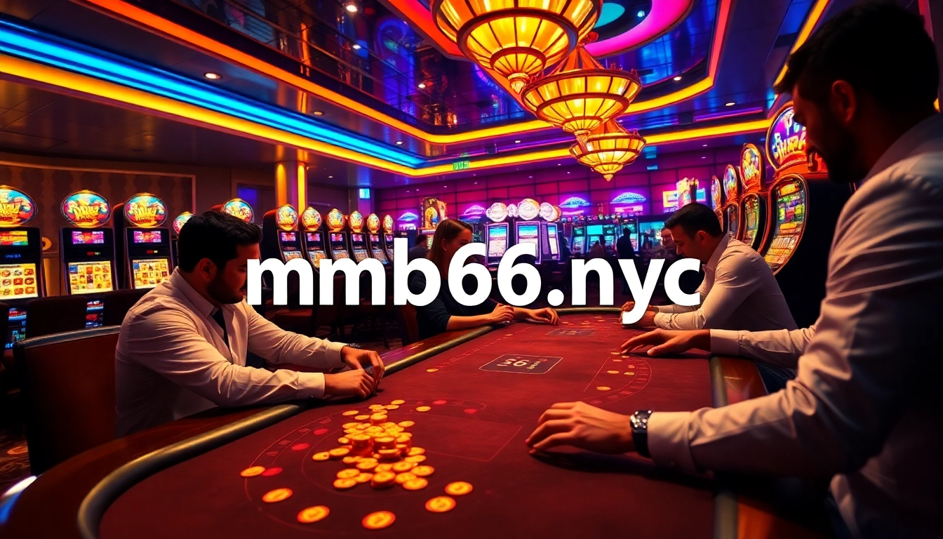Gamble at mb66.nyc with vibrant casino games and winning poker action.