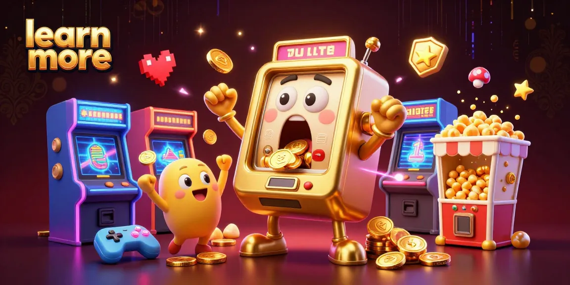 Learn more about basketball betting with exciting visuals of animated slot machines celebrating wins.